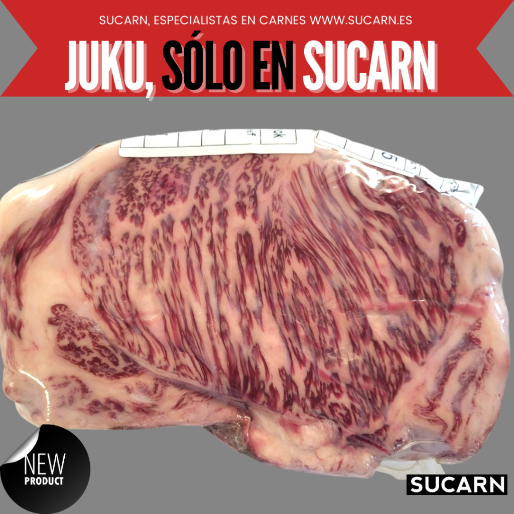 JUKU, vaca vieja de wagyu de Japón