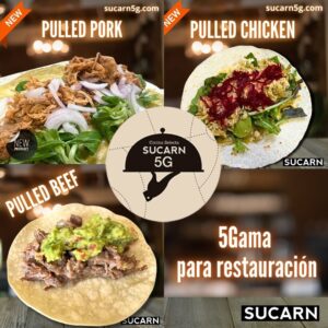 Nuestros pulleds de ternera, cerdo y pollo