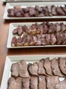 Degustación carnes americanas