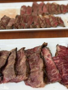 Degustación carnes americanas