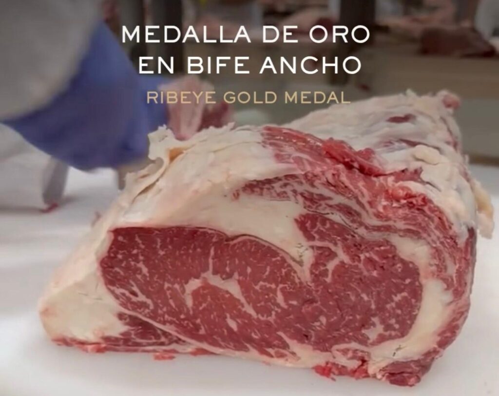 Lomo alto (rib eye) grain-fed de Uruguay