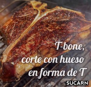 T-bone, corte con hueso en forma de T